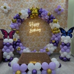 Butterfly Theme Ring Decoration