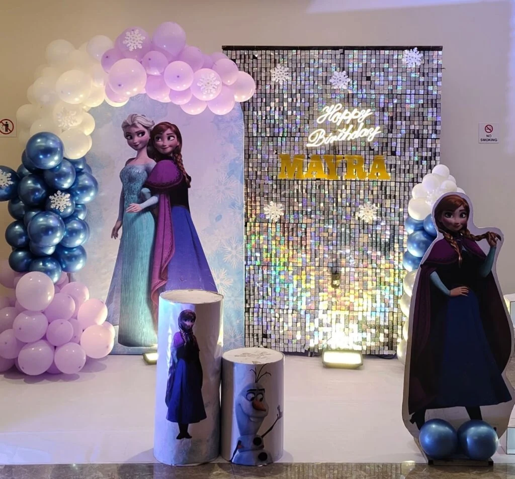 Frozen Theme Decoration